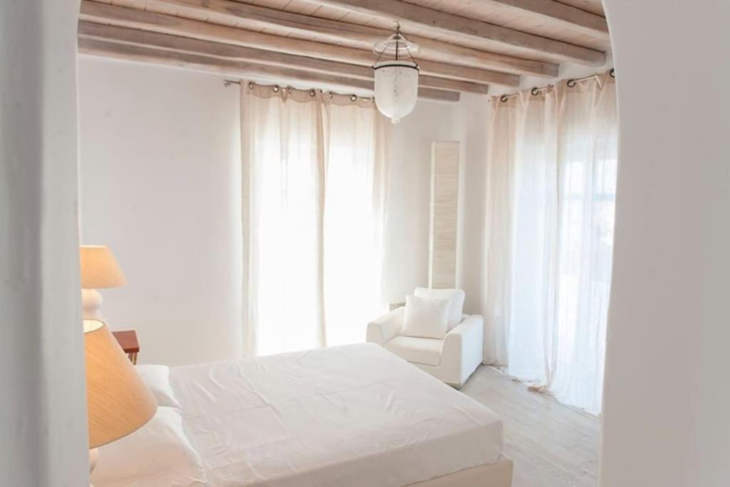 Dreamy Boho 5Bed Villa With Pool And Ocean View Mykonos Town Exterior foto